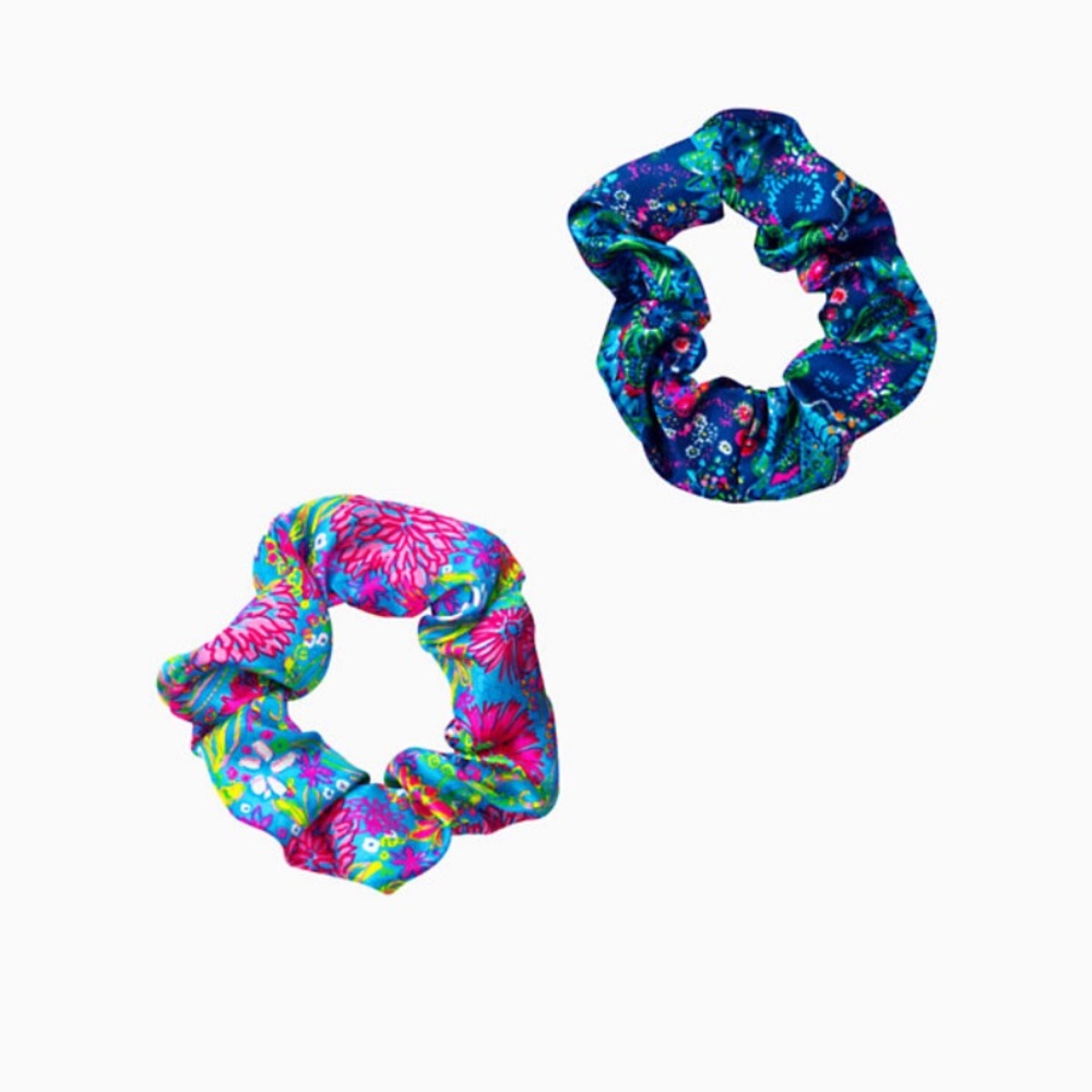NWT Lilly Pulitzer Scrunchie set of 2